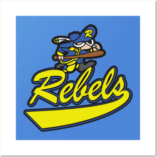 Rebels Sports Logo Posters and Art